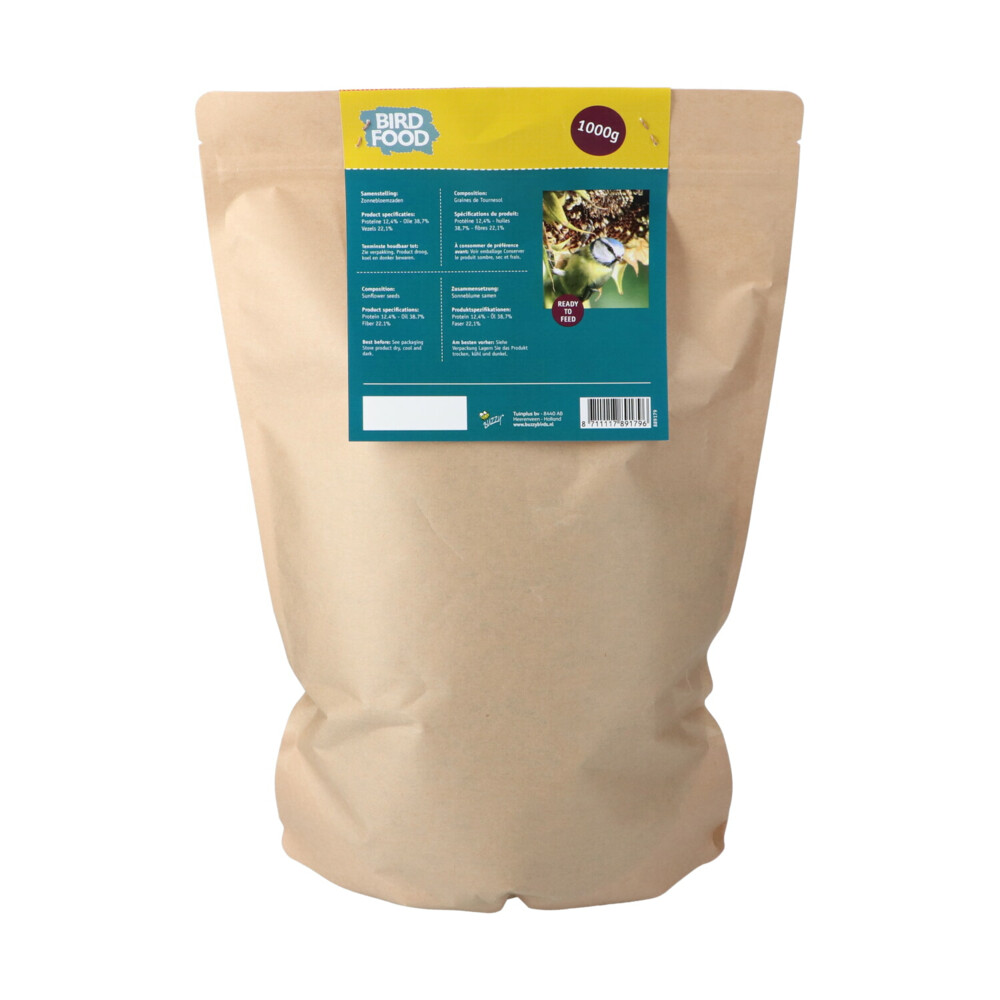 Bûten Food Zonnebloempitten in Duurzame Verpakking 1 kg