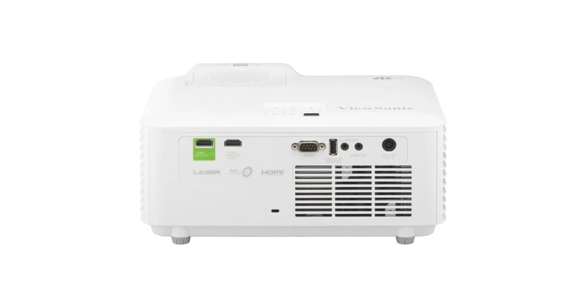 ViewSonicLS710-4KE 4K Laser Home Projector​  (Wit, 3500 ANSI Lumen, Ontworpen voor Xbox)