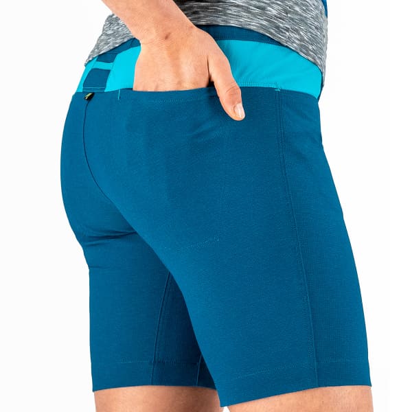 Short randonnée KARPOS DOLADA W BERMUDA MOROCCAN BLUE/BLUE BIRD