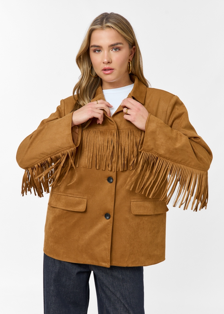 Yentran jacket camel