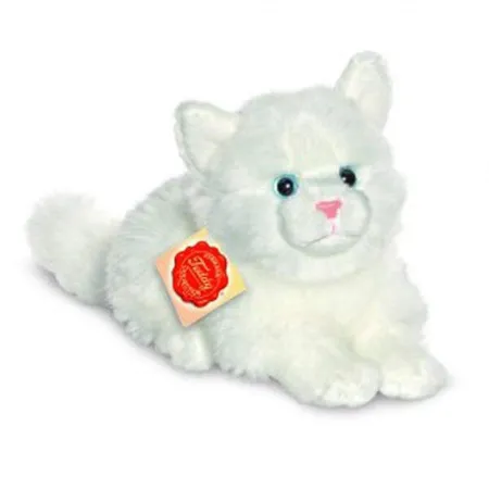 Teddy Hermann Katze Britisch Kurzhaar weiß 20 cm