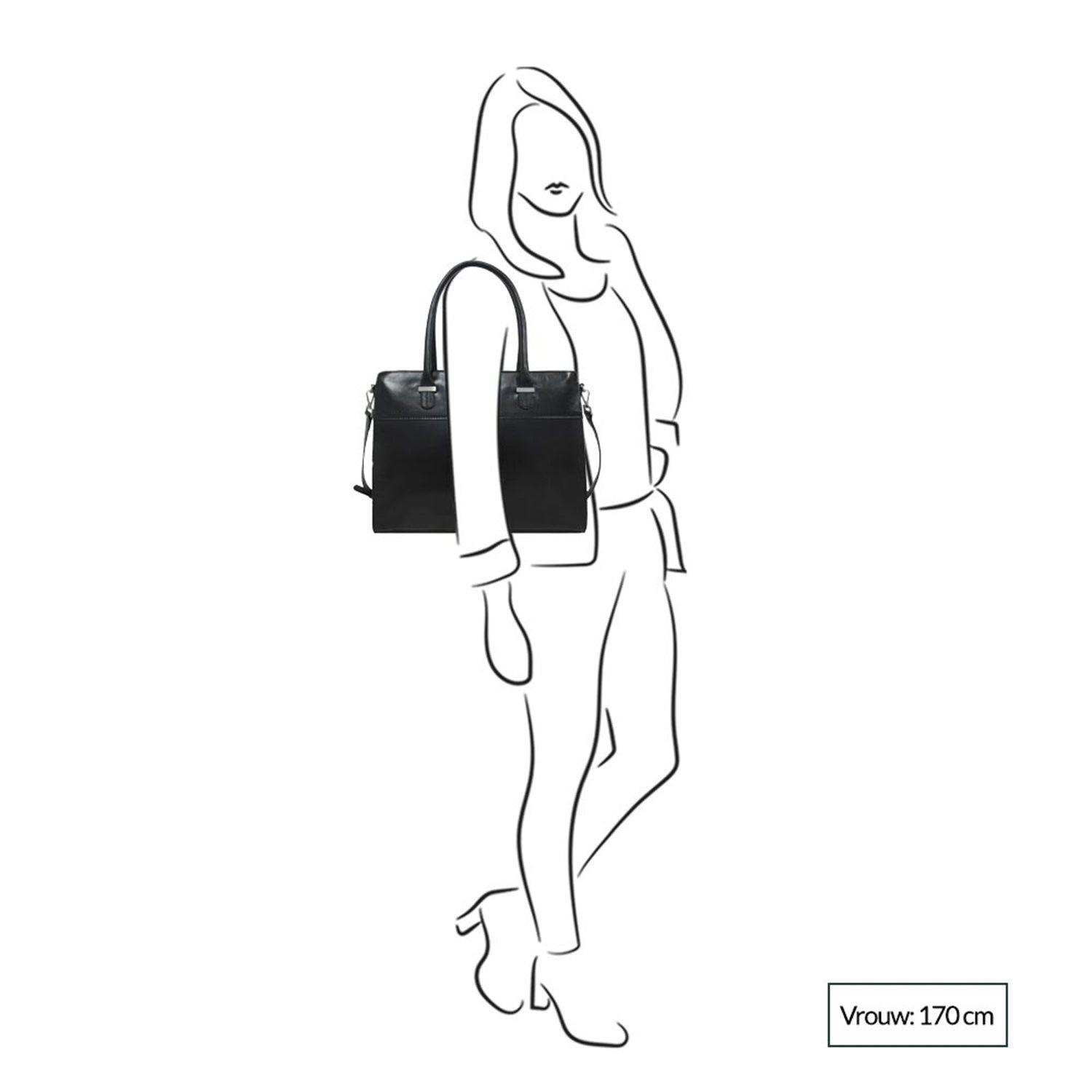 Claudio Ferrici Classico Businessbag 15