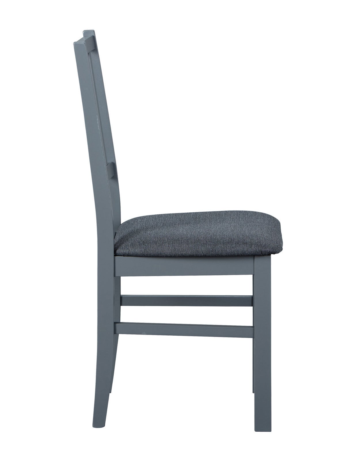 CASAVANTI Esszimmerstuhl NICLAS 7.1 2er Set Massivholz grau