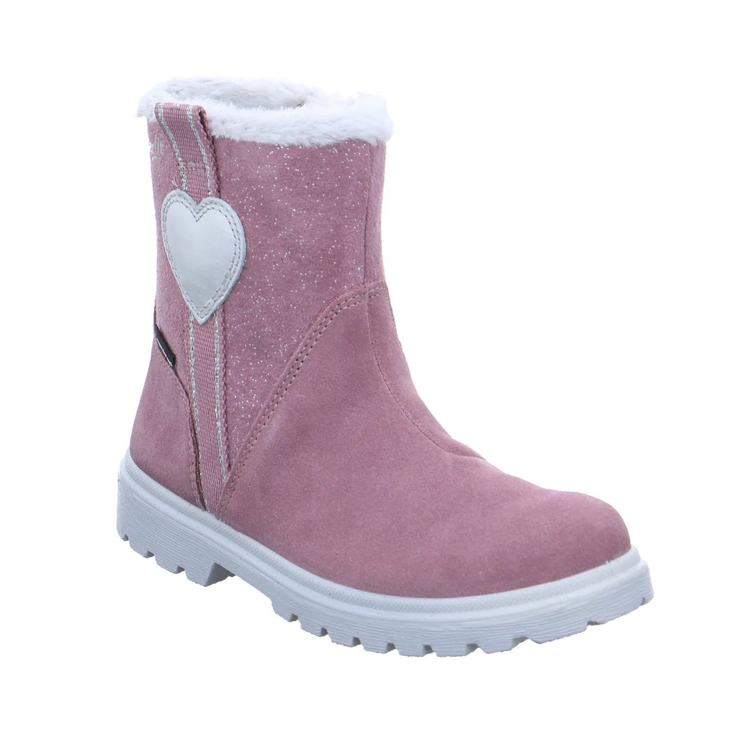 SUPERFIT Kleinkinder-Winterstiefel Rosa Textil  Stiefel