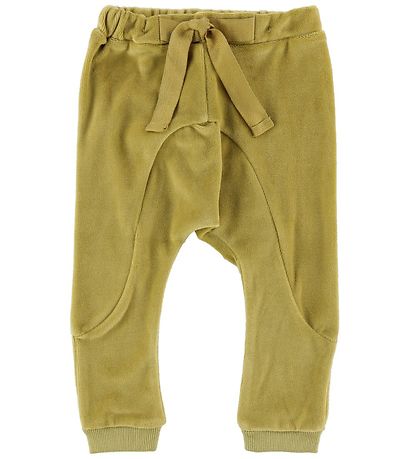 Gro Velourshosen - Wilde - Dusty Mustard