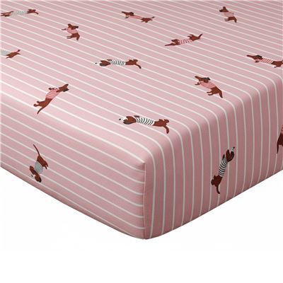 Linge de lit enfant motif chiens - BECQUET CRÉATION