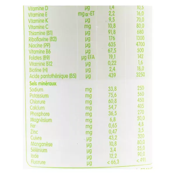 Leite orgânico Picot Fase 2 800g
