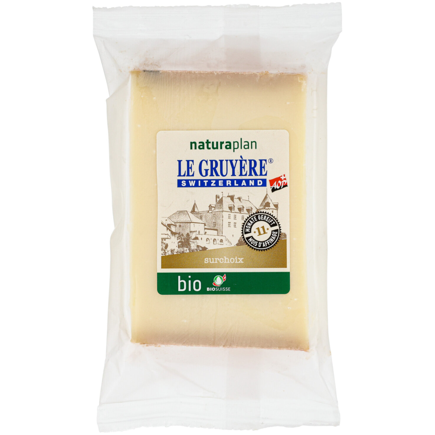 Naturaplan Bio Gruyère surchoix ca. 154g -