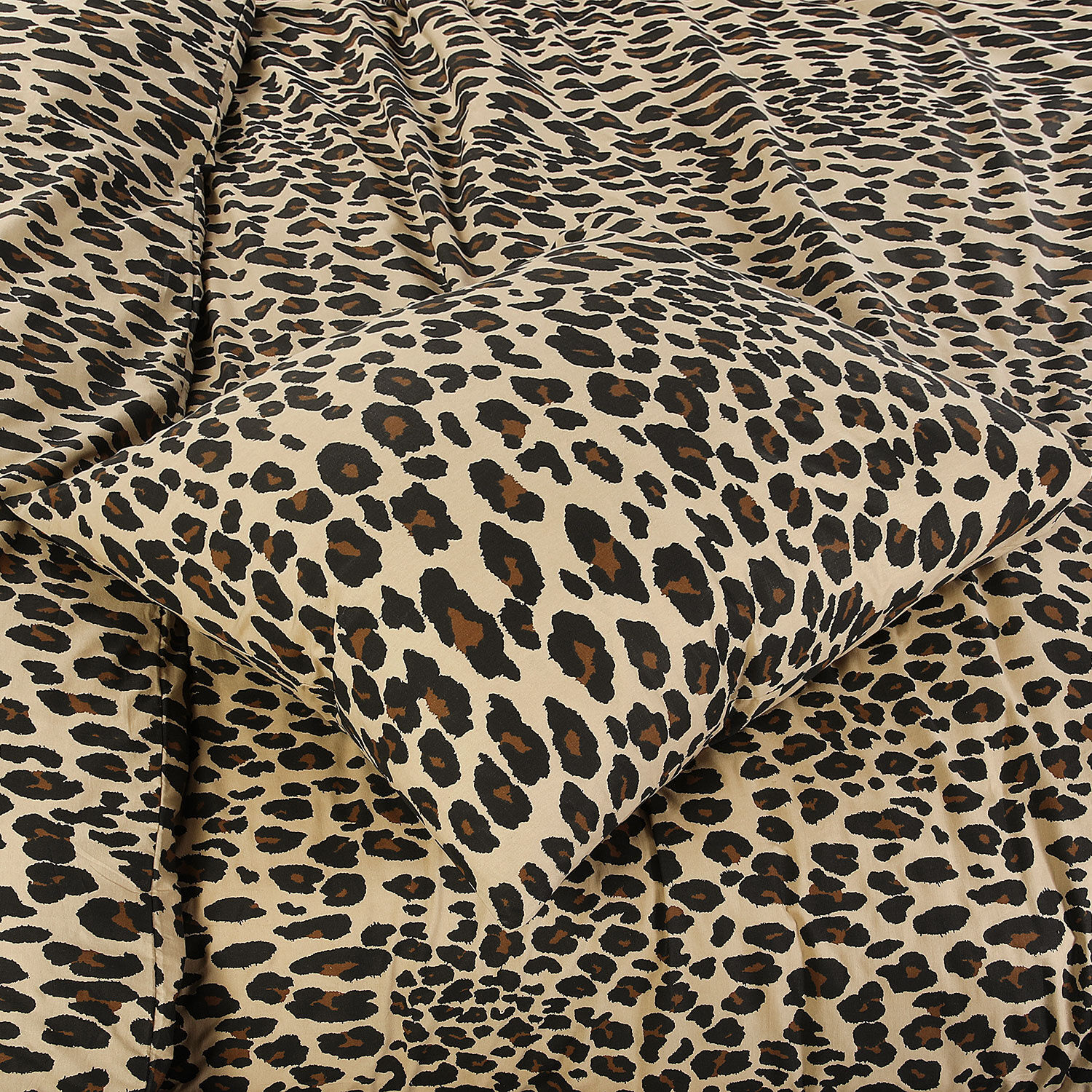 Bettwäsche mit Leopardenmuster