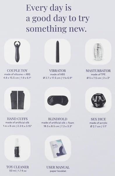 First. Together [S]Experience Starter Set Sex-leketøy-pakker for par
