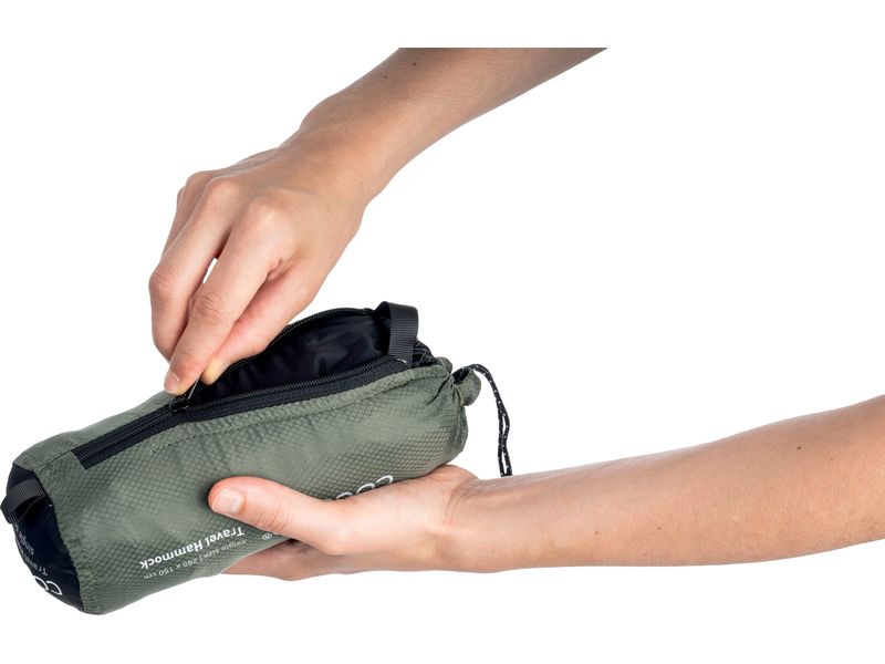 cocoon Travel Hammock Single Size Set, Olivgrün Hängematten-Set
