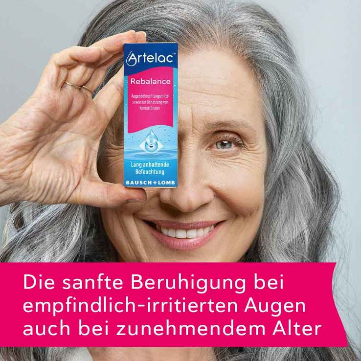 Artelac® Rebalance Augentropfen für gereizte trockene Augen, 10 ml