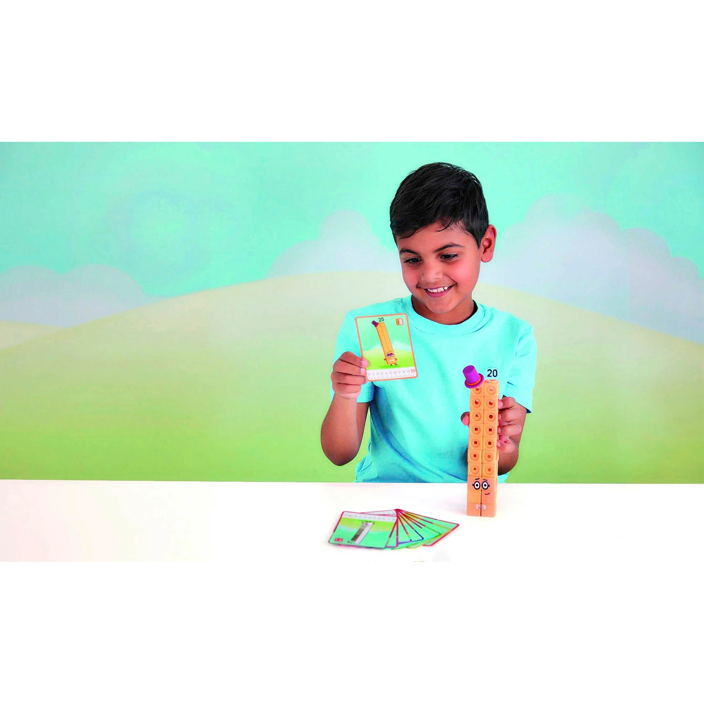 Learning Resources Aktivitätsset MathLink-Steckwürfel Numberblocks 11-20