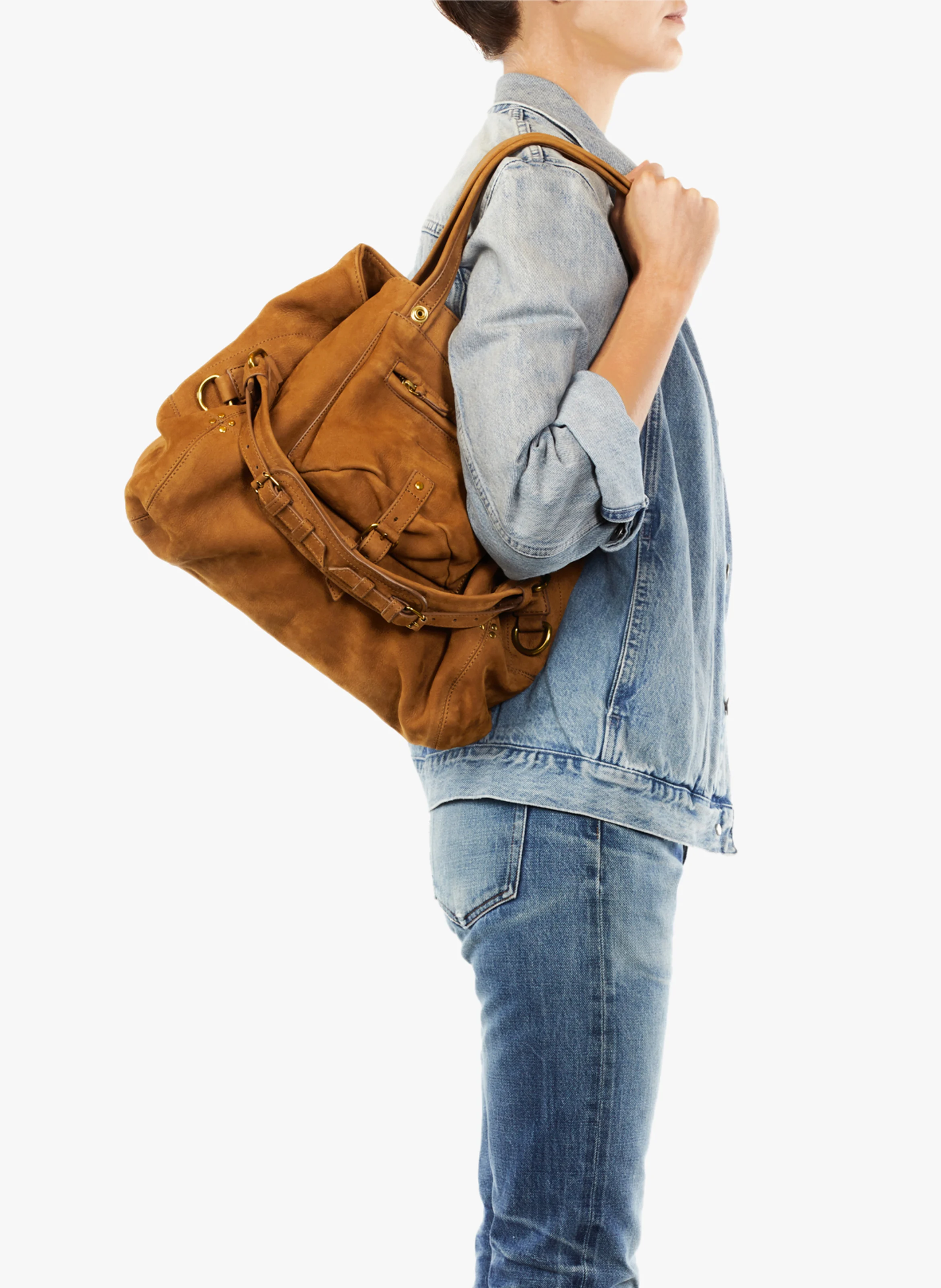 BILLYM - Cabas en cuir | Marron