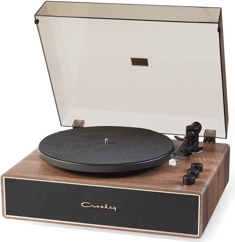 Crosley Stave Turntable Walnut