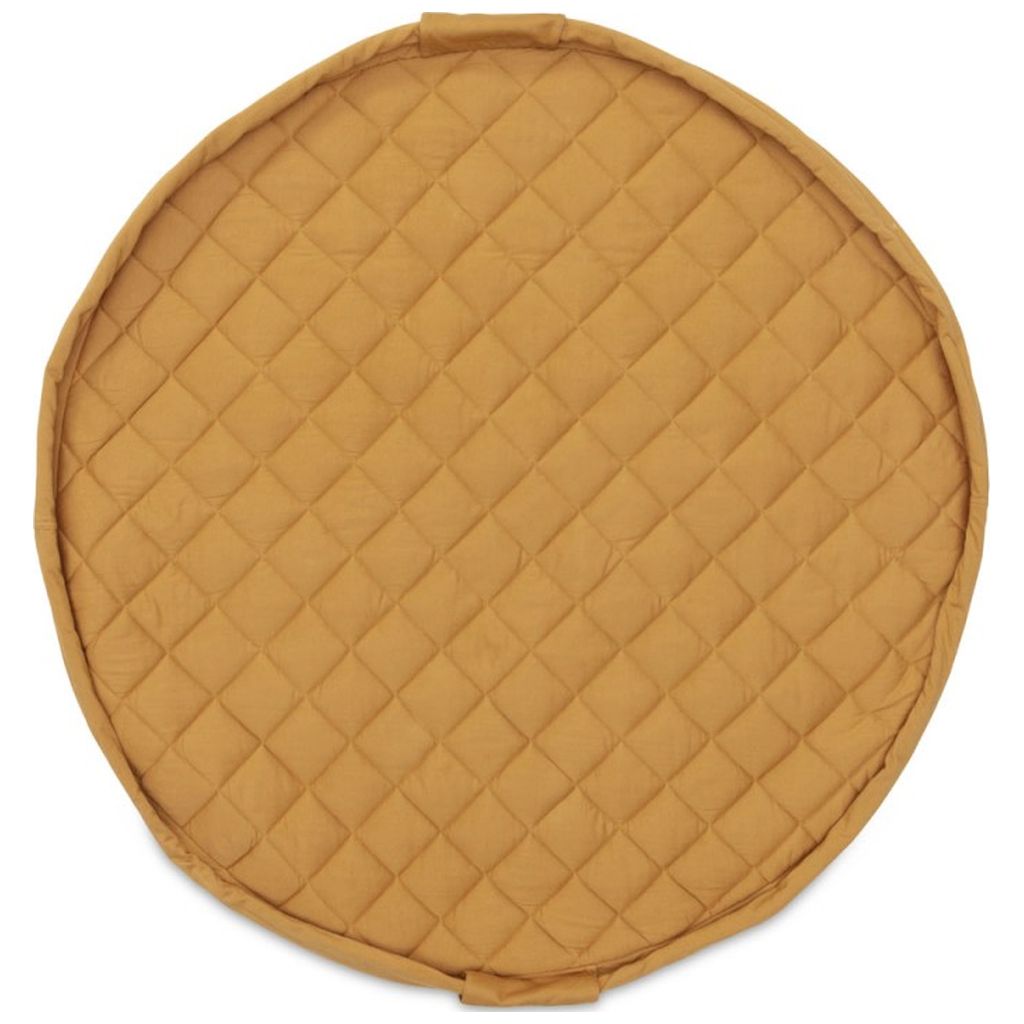 Play and GoPlay and Go   Soft Organic Playbag Spielzeugtasche mustard chai tea