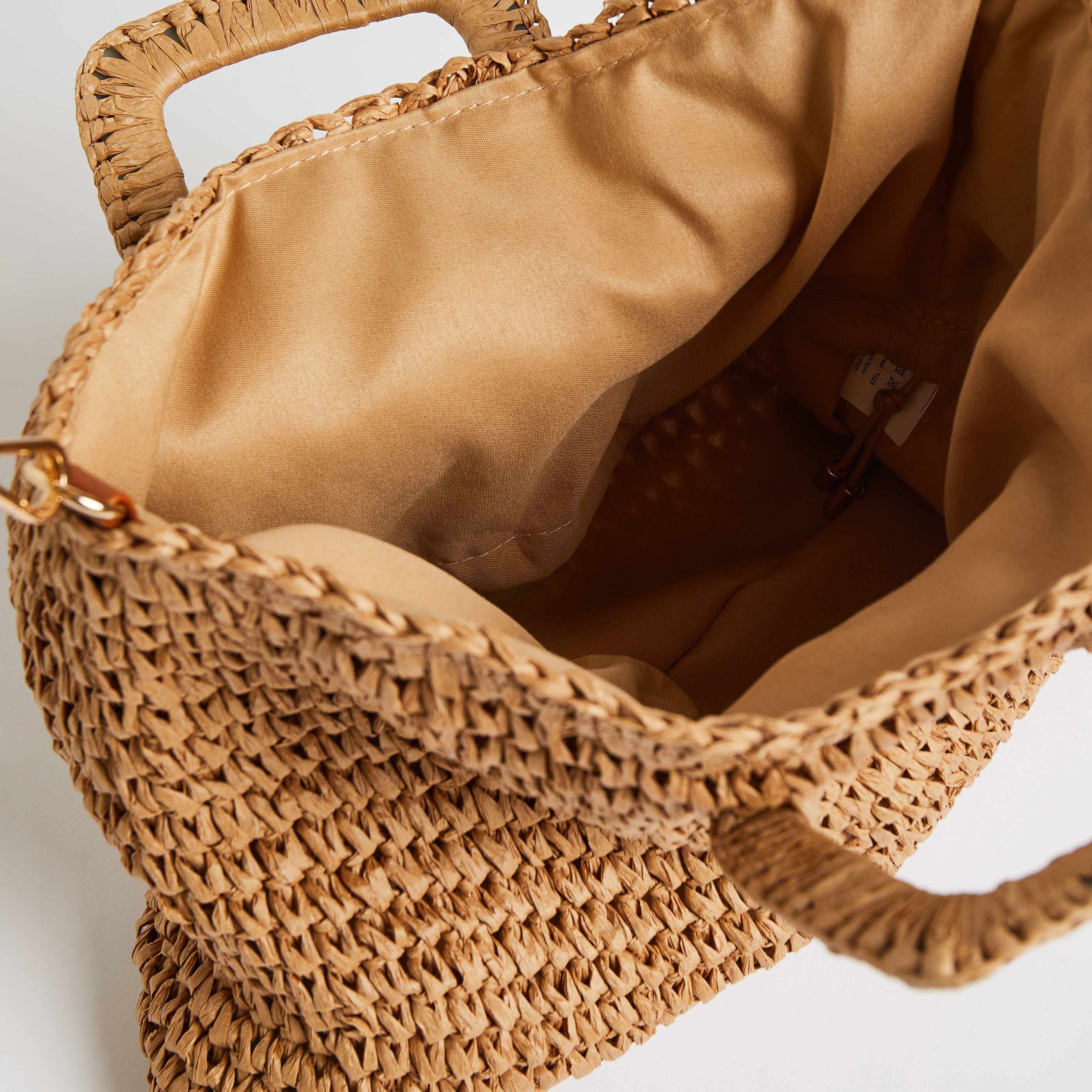 Sac panier femme - BEIGE