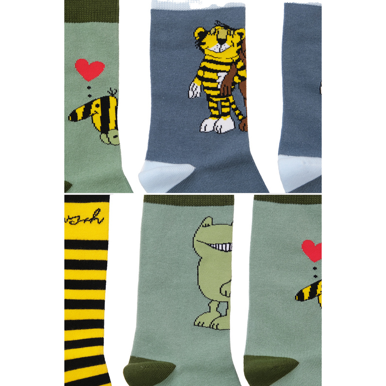Bavarian Caps Kinder Janosch 3er Pack Socken