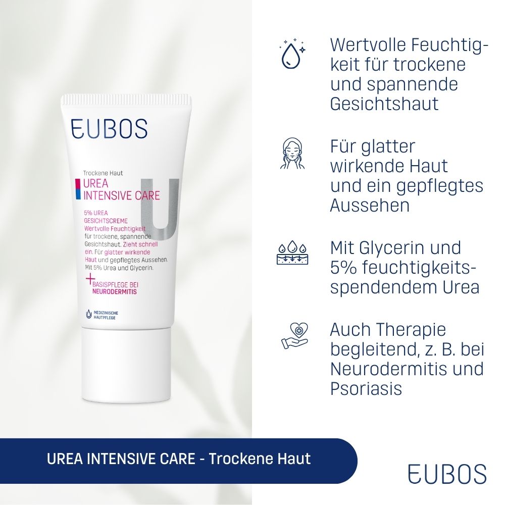 EUBOS® MED Trockene Haut 5% Urea Gesichtscreme