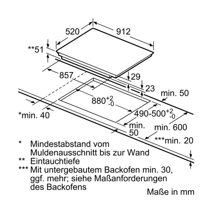 Siemens Induktionskochfeld iQ700 EX975LXC1E Schwarz