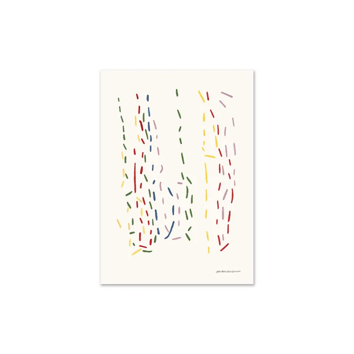 The Poster Club - 1 -2 Many von Leise Dich Abrahamsen, 30 x 40 cm