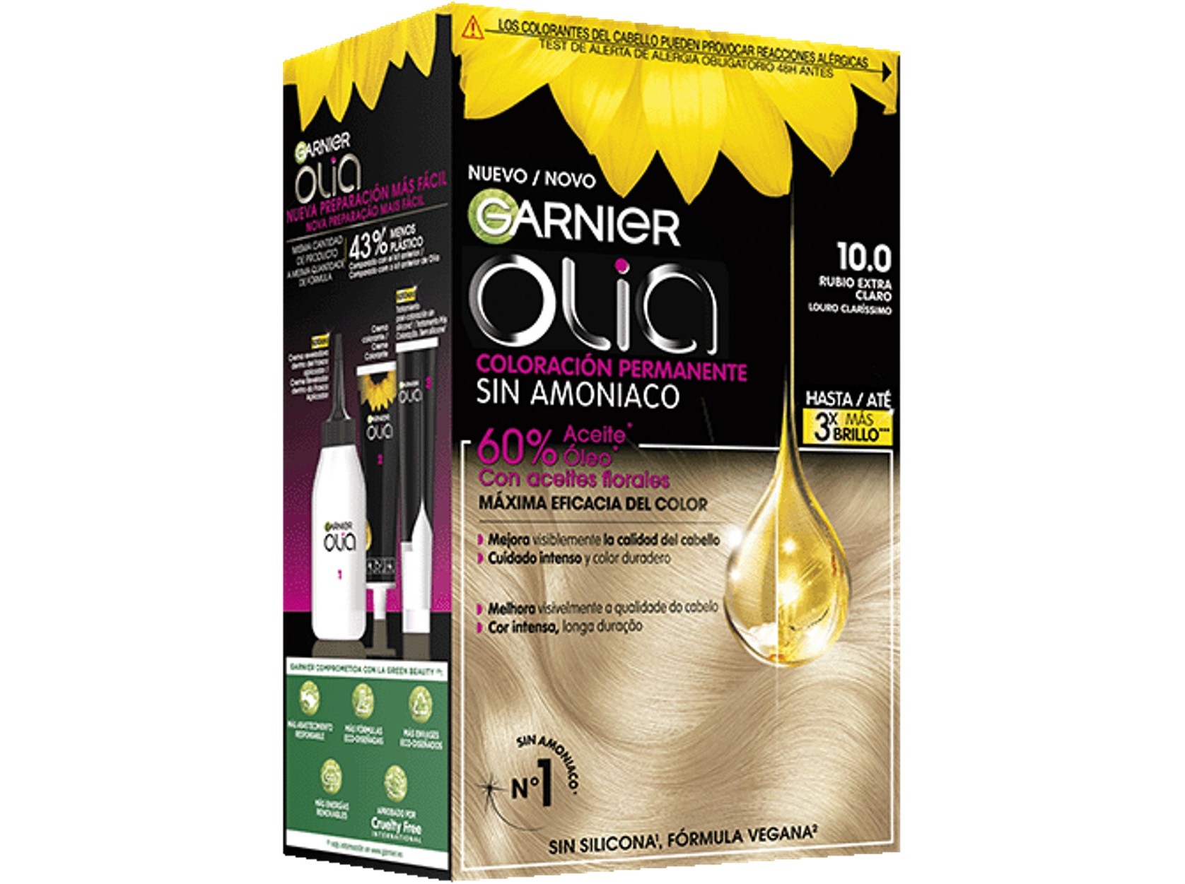 COLORAÇÃO OLIA GARNIER LOIRO CLARISSIMO 10.0