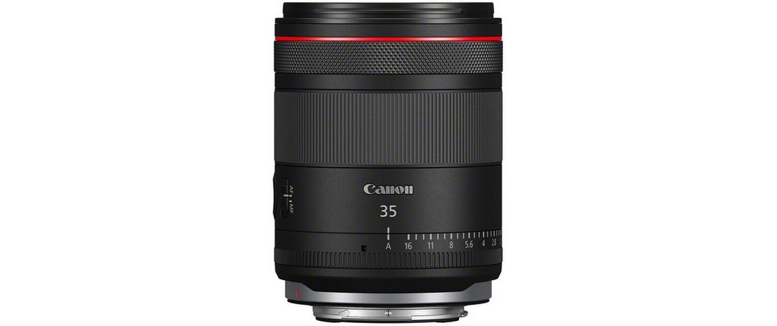 Festbrennweite RF 35mm F/1.4 L VCM – Canon RF<br>Hybridobjektiv, das sowohl für Foto- als auch für Videoaufnahmen geeignet ist