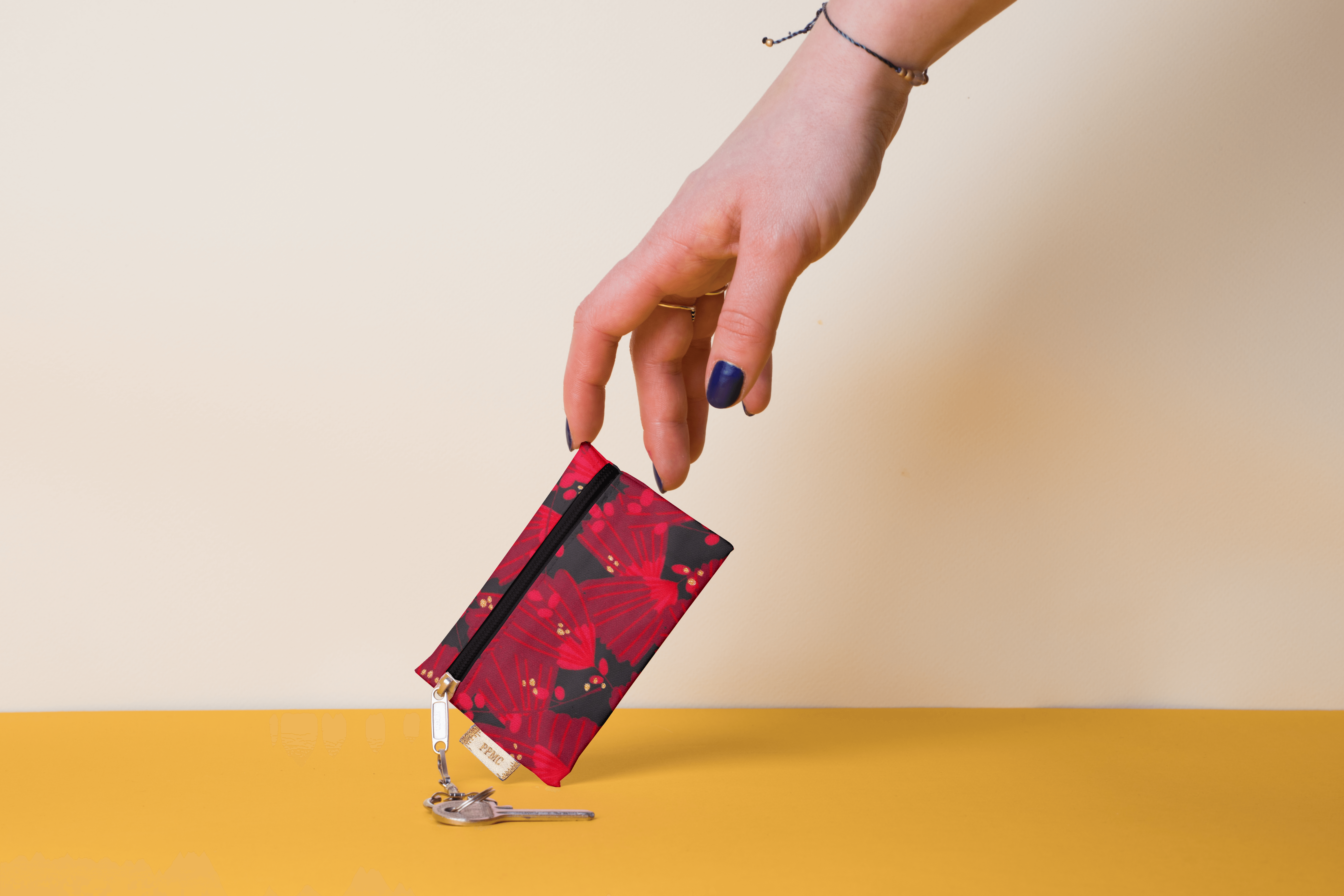 Pochette Porte-Clés Féérie Fuchsia