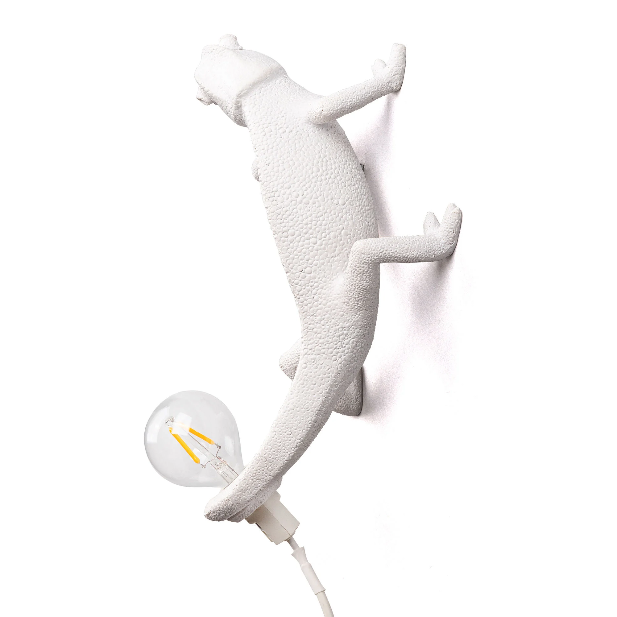 CHAMELEON GOING DOWN - Lampe de table | Blanc
