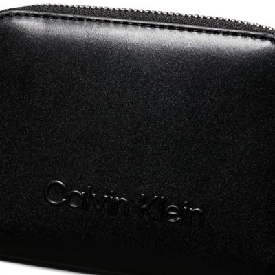 Portefeuille Embossed Logo Zip CALVIN KLEIN