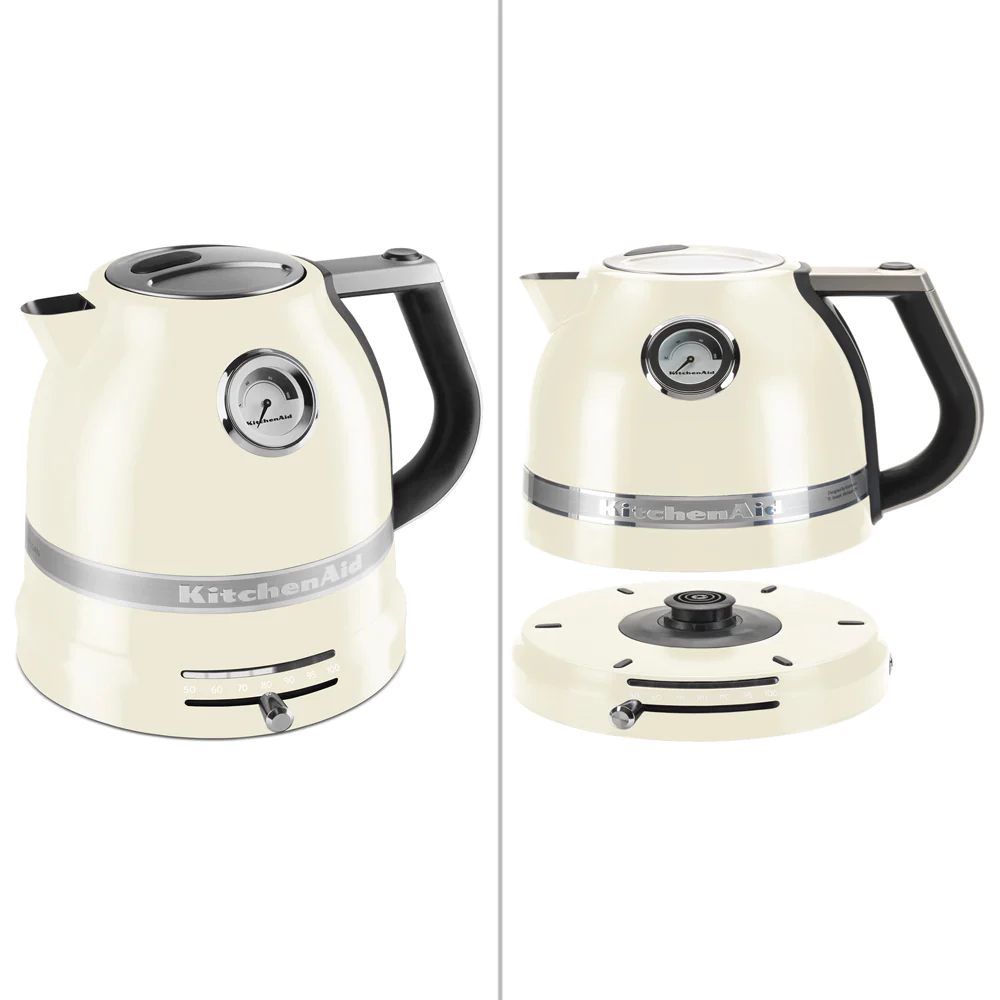 Bouilloire artisan 1.5L crème Kitchenaid