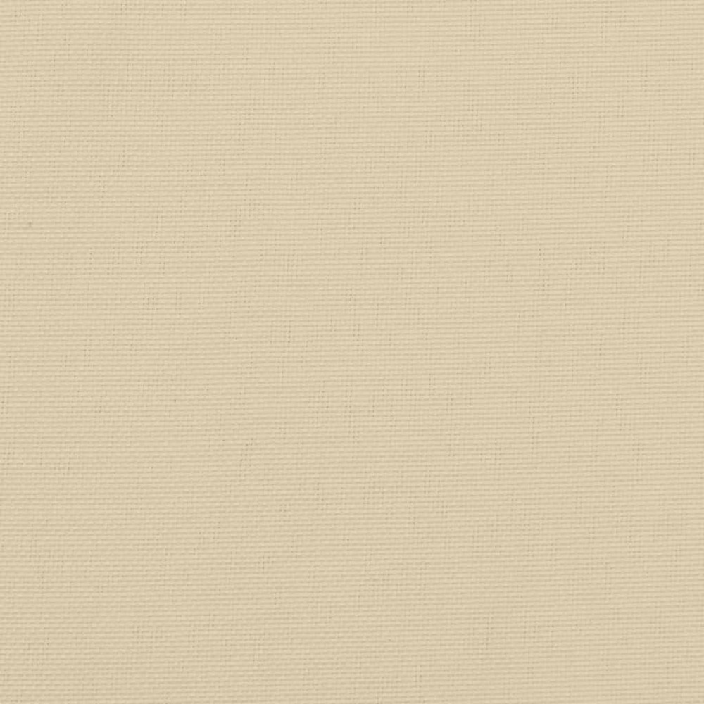 Coussins de banc de jardin 2 pcs beige 150x50x7 cm tissu oxford