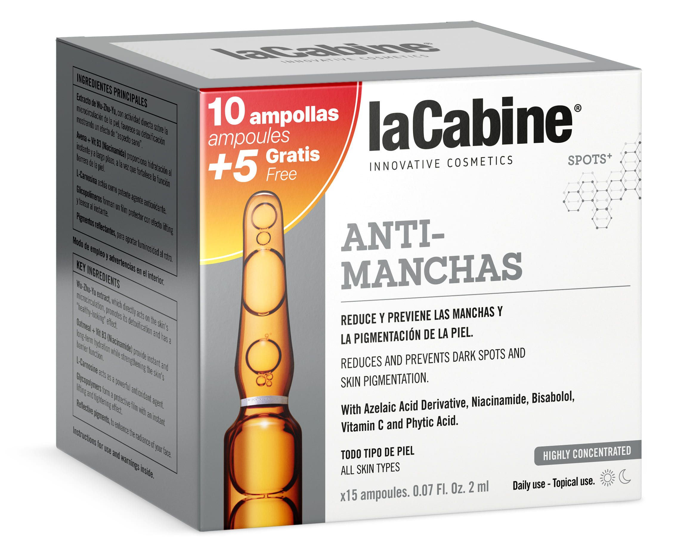 Ampollas Antimanchas Cremas faciales antimanchas
