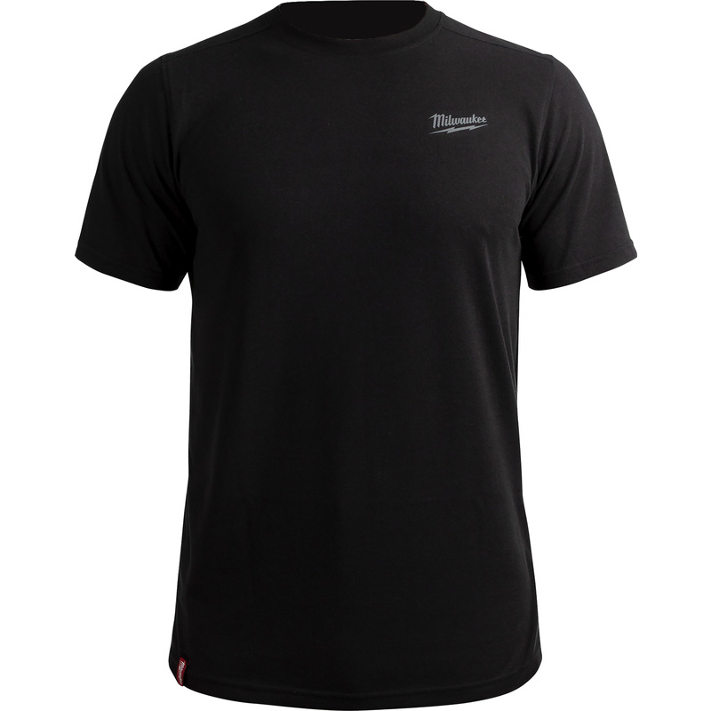 Milwaukee hybrid T-shirt L zwart