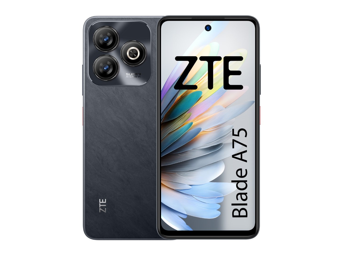 SMARTPHONE ZTE BLADE A75 PRETO 4GB 256GB