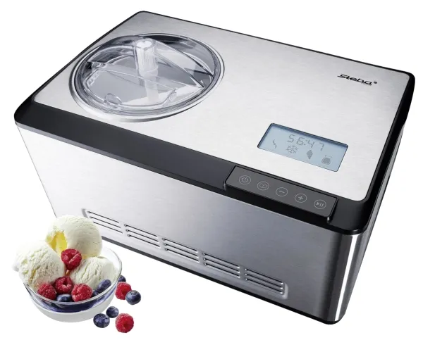 Steba IC 180, 2 L, 60 min., LCD, Sølv, 425 mm, 285 mm
