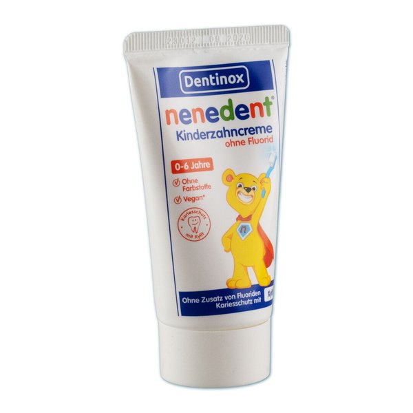 Nenedent Kinderzahncreme - ohne Fluorid (50 ml)