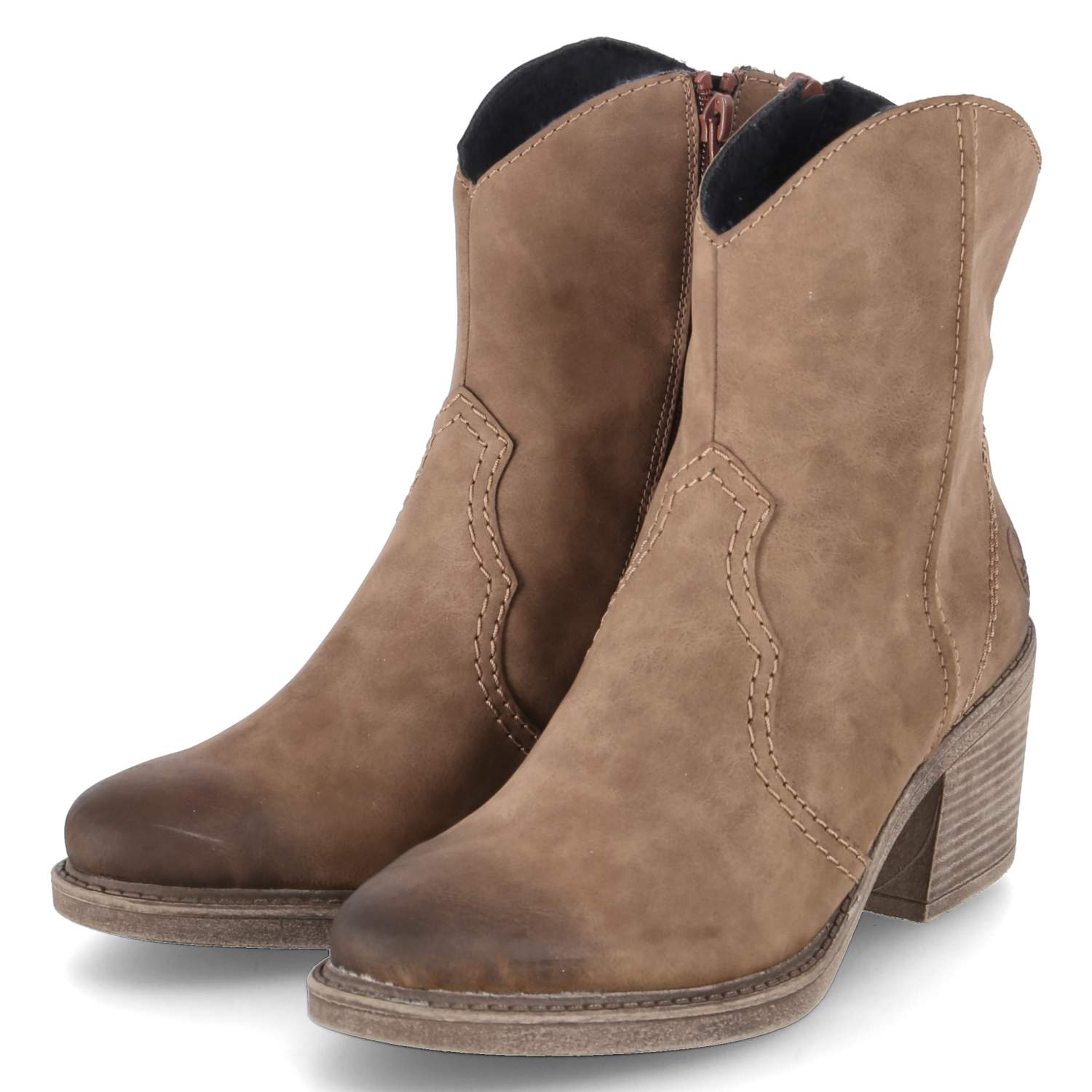 Rieker Westernstiefeletten - wood
