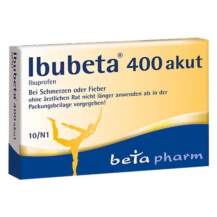 Ibubeta® 400 akut Filmtabletten, 10 St