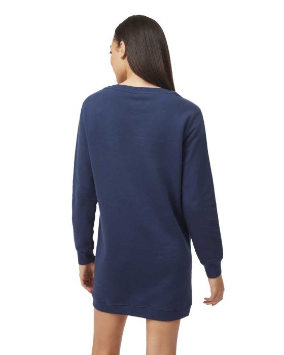 Fleece Crew Dress Women kjole