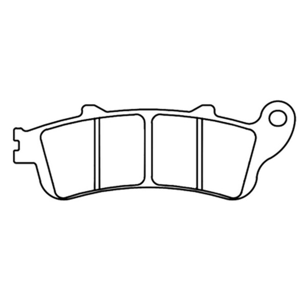 Cl brakes - Plaquettes de frein Route métal fritté - 1231RX3