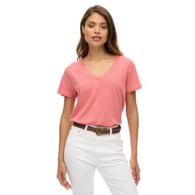 Tee-shirt à manches courtes femme Studios Slub SUPERDRY
