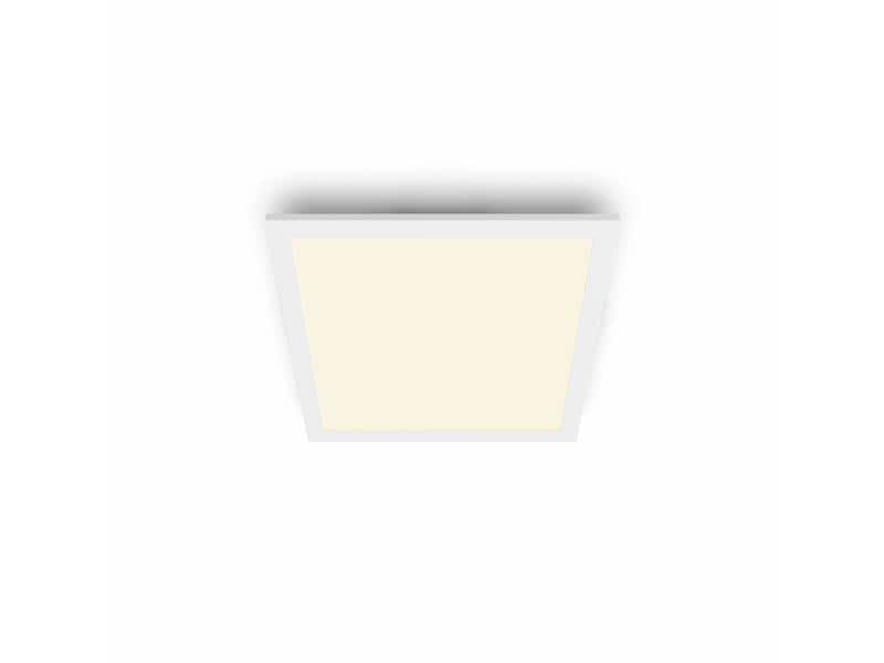 Philips Touch Deckenleuchte SceneSwitch eckig 12W 2700K wei Quadratische LED-Leuchte mit Lichtanpassung