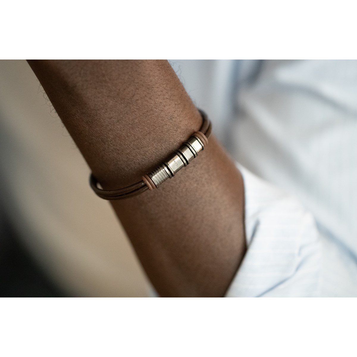 Bracelet souple Max en PVD