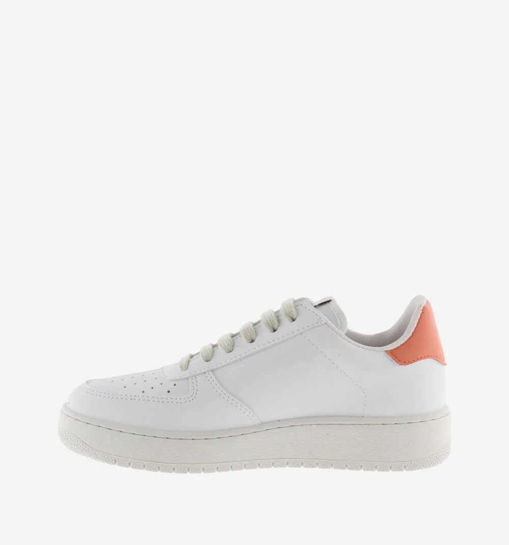 MADRID EFFET CUIR CONTRASTANT Baskets sport unisexe CELESTE