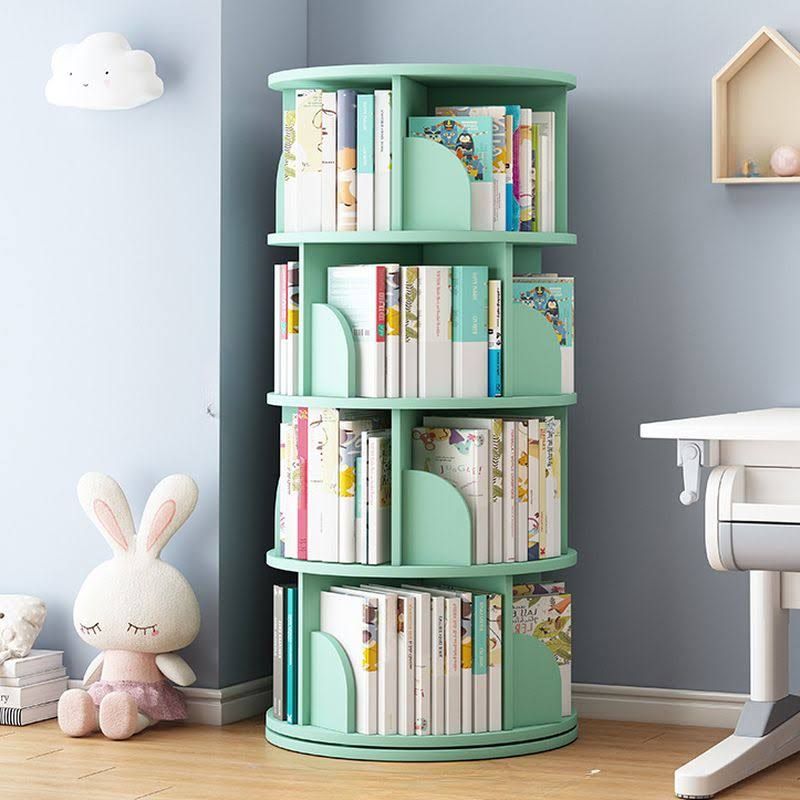 Vertikales Splitterfestes Standard-Kinderbücherregal aus Holz Regalen