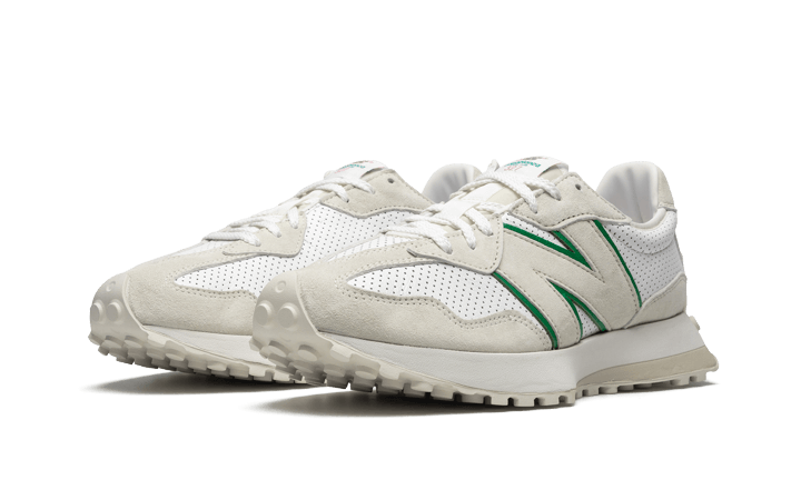 New Balance 327 Casablanca Green Logo