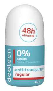 Deoleen Anti-transpirant Deodorant Roller Regular Multiverpakking 3x50ML