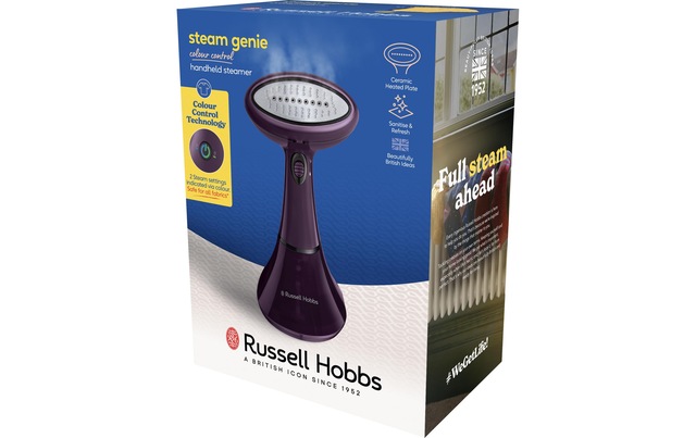 RUSSELL HOBBS Dampfbürste »Steam Genie Colour Control 1800 W« 1800 W