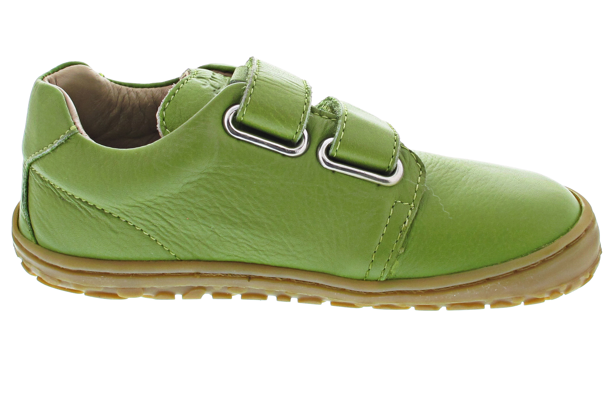 Lurchi Noah Barefoot Kletthalbschuh grün